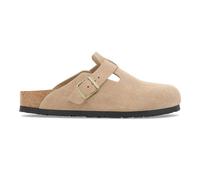 Suede leather clogs Birkenstock Boston BS Beige 35 Étroit