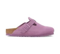 Suede leather clogs Birkenstock Boston Violet 35 Étroit
