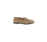 Suede Leather Loafers Women COMMA Marron 42