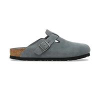 Suede leather sandals Birkenstock Boston Gris 43