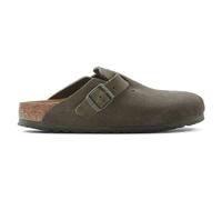 Suede leather sandals Birkenstock Boston Vert 35 Étroit