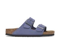 Suede leather sliders Birkenstock Arizona Violet 36