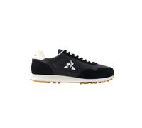 Suede leather trainers for kids Le Coq Sportif Astra Noir 37