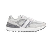 Suede Leather Women's Shoes Spring/Summer Collection - female - Tommy Jeans - Sneakers - Gray - 8 UK - Shoes 8 UK