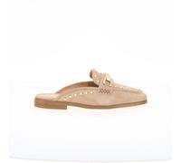 Suede Loafer Mules beige