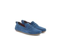 Tommy Hilfiger Men's Core Hilfiegr Suede Driver FM0FM05789 Driver Shoes, Blue (Aegean Sea), 10