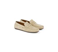 Suede Loafers Light Beige