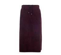 Suede Midi Skirt - female - Max Mara Studio - Midi Skirts - Red - S - Skirts S