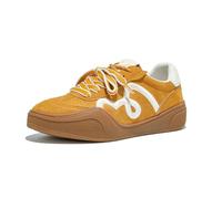 Suede Platform German Trainers for Women Retro Chunky White Sneakers Flat Comfort Casual Shoes for Running Travel Campus Date