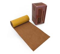 Suede Repair Patch Self Adhesive for Sofa, Car Seat - Tan 150×10cm | The original all-in-one suede repair kit by MastaPlasta - soft flexible microfibre for suede and velvet; made in the UK