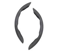 Suede Steering Wheel Cover for Subaru Outback (BR BS BT 2009-2025 2026),Segmented Soft Plush Grip,Warm Fuzzy Winter Protector,Anti-Slip Car Interior Accessories,Grey