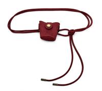 Suede Waist Belt, Tie Closure, | Snap Button Pocket, Waist Accessory, Casual Pants Wear, For Practical Shoppers