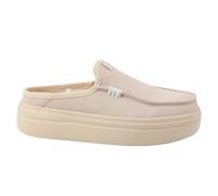 Suede Wedge Clogs for Women - female - Hey Dude - Mules - Beige - 3 UK - Shoes 3 UK