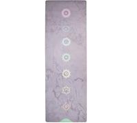 Suede Yoga Mat Vegan Microfibre With Rubber Bottom - 183cm x 61cm, 3mm Pilates