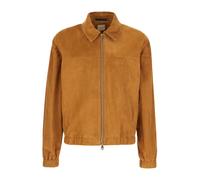 Suede Zip-up Jacket - male - Paul Smith - Leather Jackets - Brown - XL - Jackets XL