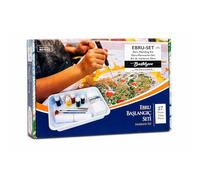 SÜDOR EBRU PAINTING 27-Piece Marble Set for Beginners and Professionals. Ebru Marbling Set. Previously 5 Colours, Now 9 Colours (Only for Europe)