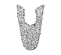 Suedwind© Patch - Interchangeable Top for Nova Kids Fun Leather - Children's Youth Riding Boots - Interchangeable with High-Quality Velcro Fastener - Premium Quality One Size, silver glitter, One Size