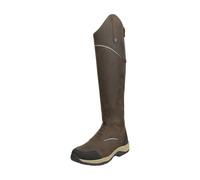 Suedwind Women's Field Tall GripFTX Riding Boots - Leather Boots for Stable & Riding - All Weather - Lacing, Micro Dry Lining, YKK Zipper, GripFTX Sole - Chocolate - Size 4-8, chocolate, 7 UK