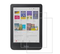 SUEEWE 2 Pack Screen Protector for Kobo Clara BW/Clara Colour 6 Inch, Tempered Glass Film, 0.3mm, 9H Hardness, HD Clear