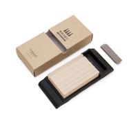 Suehiro Japanese Whetstones Super Fine Finishing Whetstone For Carving Tools (With Rubber Stand) 2Hs-14 3000Gr