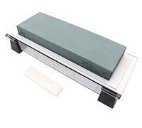 Suehiro New Cerax CR-180-GC Multi-purpose Sharpening Stone Grinding Wheel for Blunt Blades Japanese Made Suehiro CR-180-GC Grit #180 Nagura Stone Included