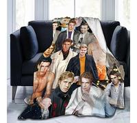 Suehome Blanket Hayden Christensen Soft and Comfortable Wool Fleece Throw Blankets for Sofa Office car Camping Yoga Travel Home Decoration Cozy Plush Beach Blanket Gift