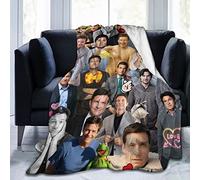 Suehome Blanket Jason Bateman Soft and Comfortable Wool Fleece Throw Blankets for Sofa Office car Camping Yoga Travel Home Decoration Cozy Plush Beach Blanket Gift