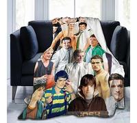 Suehome Blanket Josh Hutcherson Soft and Comfortable Wool Fleece Throw Blankets for Sofa Office car Camping Yoga Travel Home Decoration Cozy Plush Beach Blanket Gift