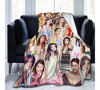 Suehome Blanket Melissa Benoist Soft and Comfortable Wool Fleece Throw Blankets for Sofa Office car Camping Yoga Travel Home Decoration Cozy Plush Beach Blanket Gift