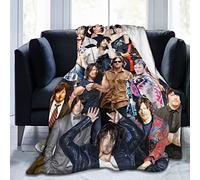 Suehome Blanket Norman Reedus Soft and Comfortable Wool Fleece Throw Blankets for Sofa Office car Camping Yoga Travel Home Decoration Cozy Plush Beach Blanket Gift