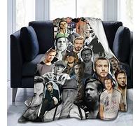Suehome Blanket Ryan Gosling Soft and Comfortable Wool Fleece Throw Blankets for Sofa Office car Camping Yoga Travel Home Decoration Cozy Plush Beach Blanket Gift