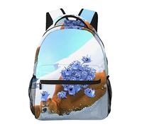Suehome Grizzy-and the-Lemmings Backpack Travel Bookbag Laptop Rucksack Hiking Daypack Shoulders Bookbag For Boys Girls