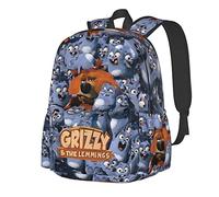 Suehome Grizzy and theLemmings Backpack Laptop Daypack School Shoulders Bookbag Girls Boys Travel Bookbag