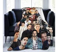 Suehome Sebastian Stan Bucky Barnes Soft and Comfortable Warm Fleece Blanket for Sofa, Bed, Office Knee pad,Bed car Camp Couch Cozy Plush Throw Blankets
