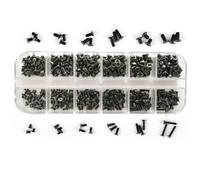 Suehoza 240pcs 12 Sizes Laptop Screws Notebook Tiny/Small Computer Replacemen Screws Assortment Kit M2 M2.5 M3 for Electronics Repair Lenovo Toshiba Gateway Samsung Hp IBM Dell Sony Hard Disk SSD