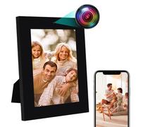 Sueirn WIFI Spy Camera Photo Frame, Hidden Camera with Motion Detection, 1080P Indoor Wireless Camera with App Control, Nanny Cam Small Secret Camera for Home Security