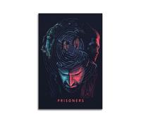 SUEJGUSJLU Movie Prisoners Poster Poster Decorative Painting Canvas Wall Posters And Art Picture Print Modern Family Bedroom Decor Posters 08x12inch(20x30cm)