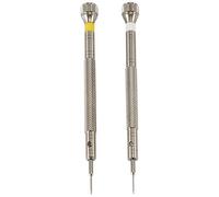 Sueooudh 2Pcs/Lot 0.6mm,0.8mm Flat Type Watch Repair Screwdrivers,Watchmaker Repair Set Screwdrivers