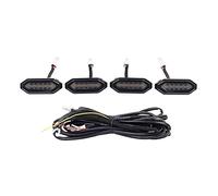 Sueooudh LED Front Grille White Light External Grille Lamps for Jimny JB64 JB74 2019 2020 2021