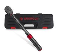 SUERCUP 9.5mm Click Torque Wrench 6.8-61Nm ±3% High Precision 72 Teeth for Bike Motorcycle Car Repair