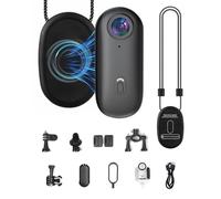 Suerin WIFI Body Camera 1080P, Mini Body Cameras with Audio And Video, Pov Camera with APP Cotrol, Wearable Worn Body Cam with Waterproof Clip for Sports, Bike,Travel(64GB)