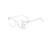 Suertree Bifocal Glasses Blue Light Filter Reading Glasses Anti Blue Light Readers Multifocal Vision Correction Glasses Women Men Clear 2.0X