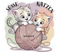 Süße Katzen Malbuch