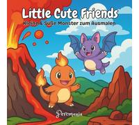 Süße Monster zum Ausmalen - Fantasievolles Monster Malbuch für Kinder ab 4 Jahren: 30+ lustige und kreative Monster, Drachen & Fantasiewesen | ... Kreativität, Konzentration & Feinmotorik