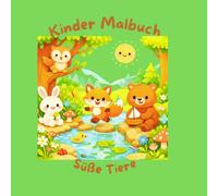 Süße Tiere: Malbuch