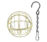 Suet Ball Bird Fine - Steel Cake Stand, Garden Feeding Cage | Wildlife Food Container, Backyard Feeder Resistant