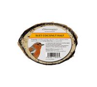 Johnson and Jeff Suet Coconut Half Bird Food - 300g