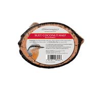 Suet Coconut Half With Berries By Johnston And Jeff