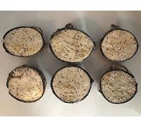 Suet Filled Half Coconuts for Wild Birds (Pack of 6) - ORIGINAL FLAVOUR