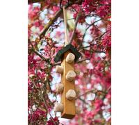 Suet Log Wooden Hanging Feeder By Tom Chambers